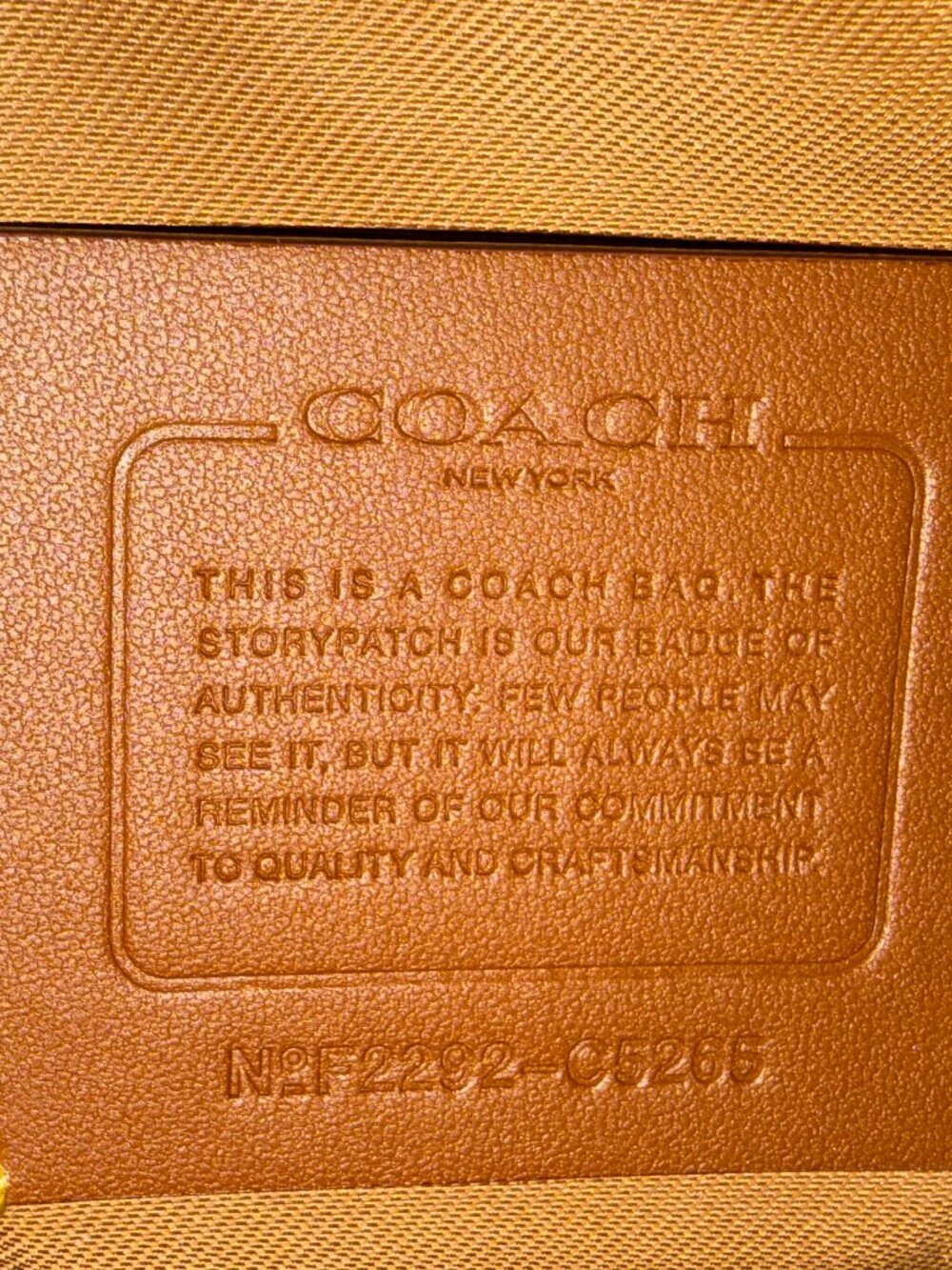 COACH LORI LEATHER & SUEDE SHOULDER BAG - Picture 10 of 12